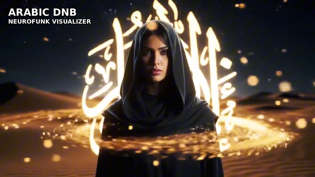 Arabic DNB Neurofunk Drop | Mystical Desert Bass Visualizer 🤟😎🤟