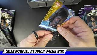 2025 Marvel Studio Chrome Value Box
