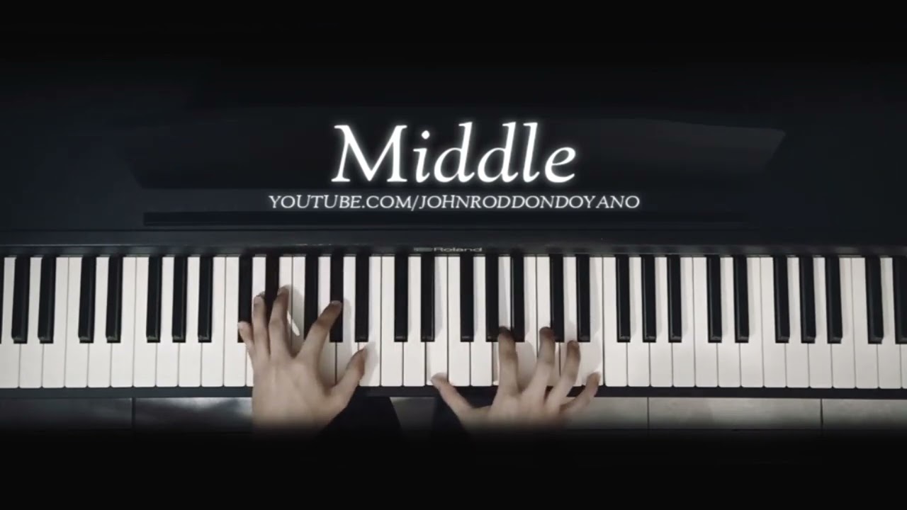 DJ Snake, Bipolar Sunshine - Middle  Piano Cover with PIANO SHEET