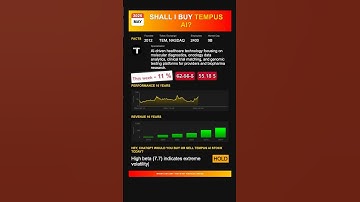 Tempus AI stock analysis - would ChatGPT buy or sell today? [July 2025]