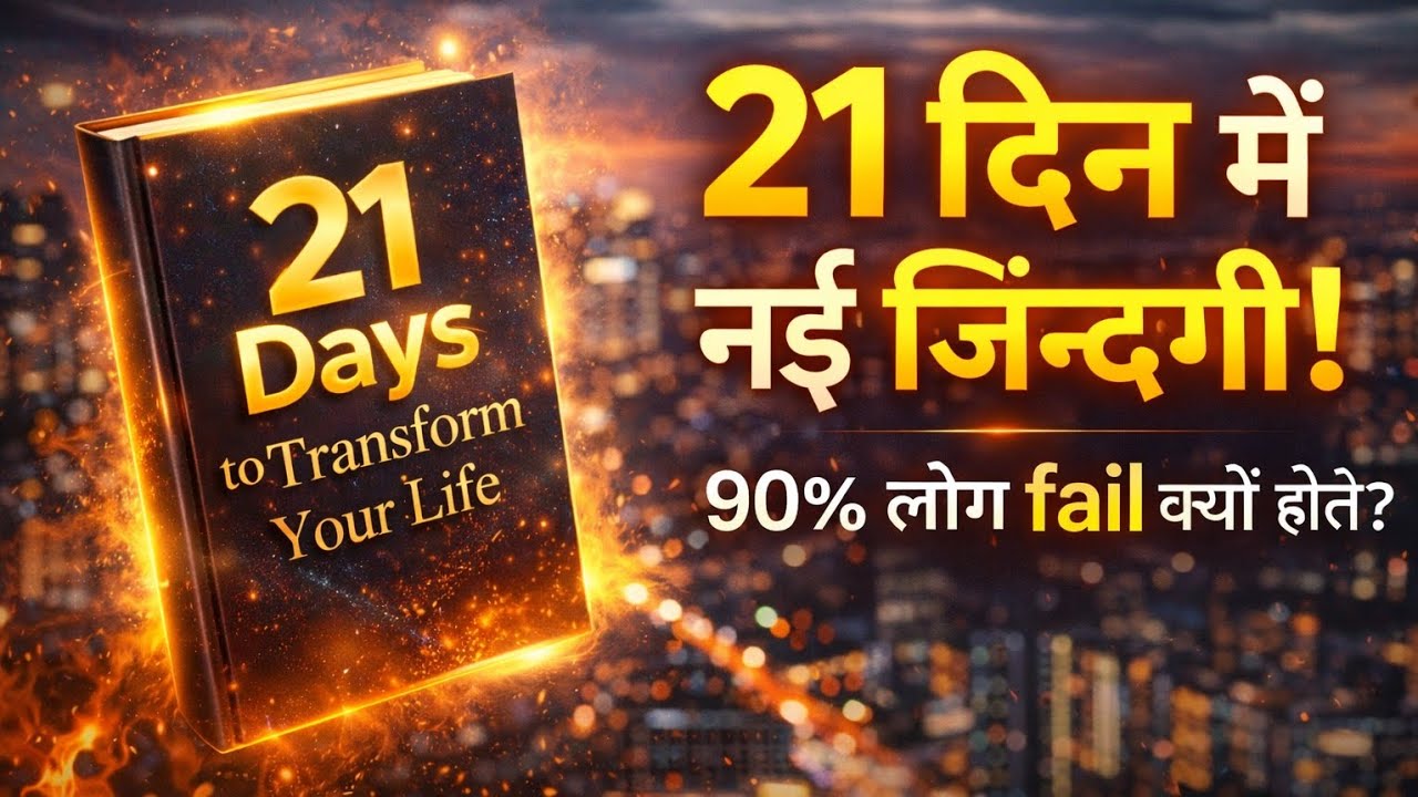 21 Days That Will Change Your Life Forever 🔥 | Transform Yourself in 3 Weeks