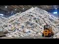 【衝撃が走る】日本のリサイクルプロセス。プラスチック、金属スクラップ、蛍光灯、ガラス、トラック!!!