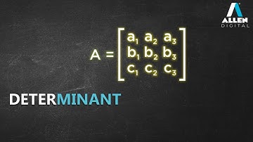 Determinant | Introduction to Determinant | Mathematics | Gujarati | Recorded Course | ALLEN Digital