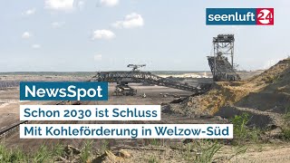 Newsspot Früheres Ende Tagebau Welzow