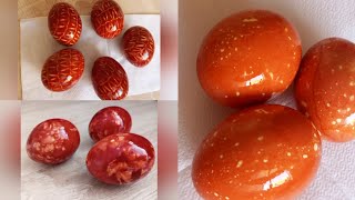 3 СПОСОБА ПОКРАСКИ ЯИЦ ЛУКОВОЙ ШЕЛУХОЙ