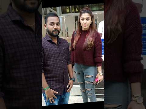 Lady Superstar Nayanthara Humble Moment With Her Fans Indian Actress Nayanthara Fans