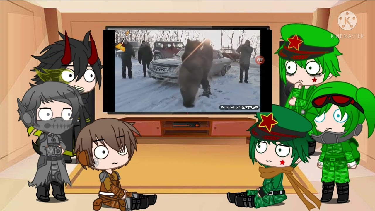 Реакция танков на Россию (gacha club)