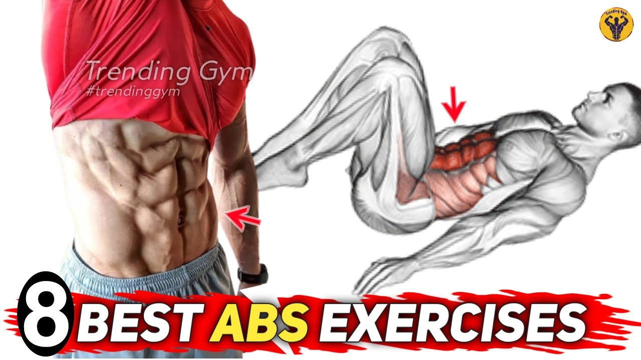 8 Best Abs Workout Routine You Should Be Doing - Abs Workout - YouTube