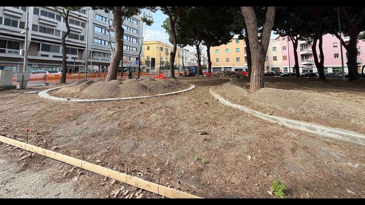 Villa Quasimodo sta diventando una piazza: ecco come procedono i lavori VIDEO