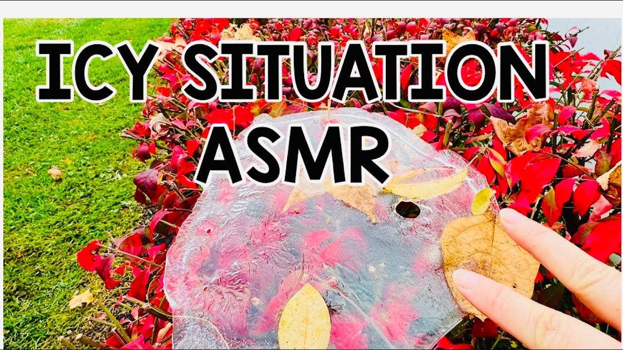ICY SITUATION ASMR / ODDLY SATISFYING #frost #ice #asmr #viral - YouTube