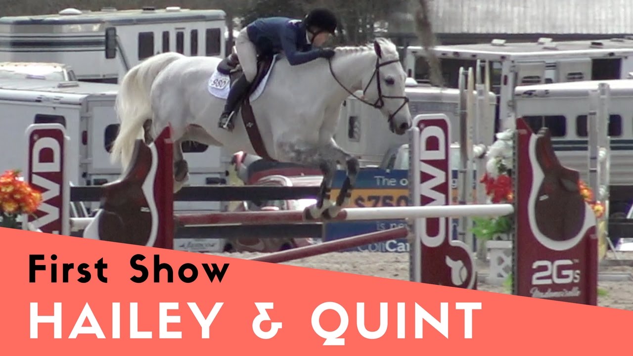 Quint and I’s Horse Show Debut!!