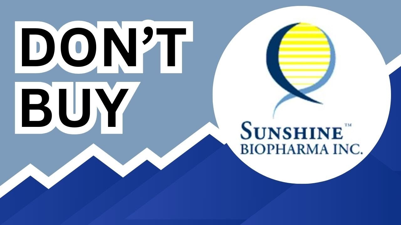 DON'T BUY Sunshine Biopharma Stock (Until You Watch This Analysis) 