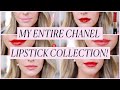 MY ENTIRE CHANEL LIPSTICK COLLECTION