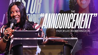 Joyfest 2026| "The Announcement" Pastor Latoya Brewington| The Way Church