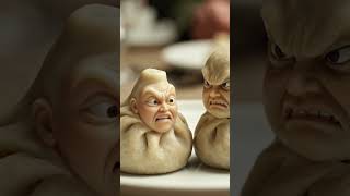fighting momos#momo #aimomo #ai #facebookai #aivideo #fun #food