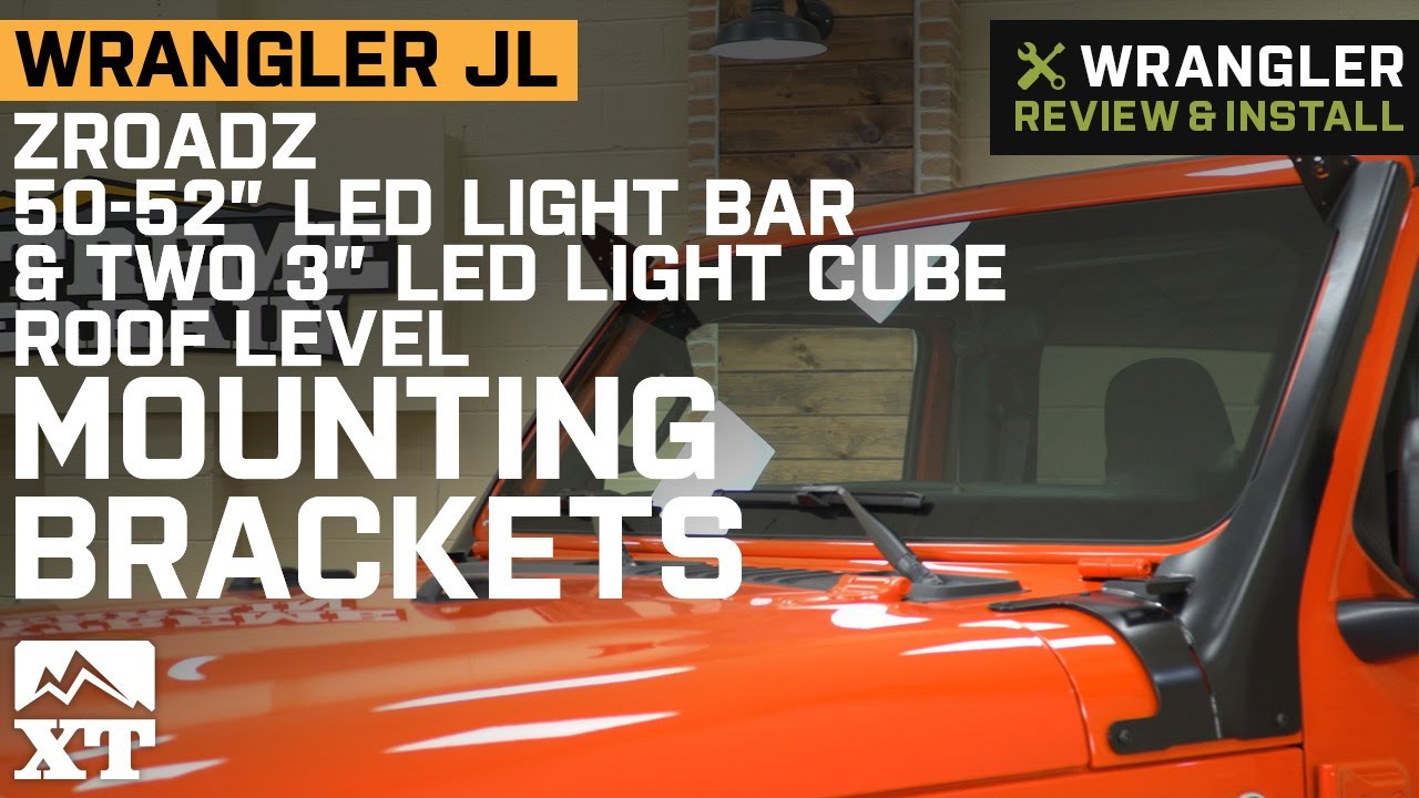 52-Inch Horizon Bolt 500 Roof LED Light Bar with Halos (18-26 Jeep Wrangler JL, Excluding 4xe
