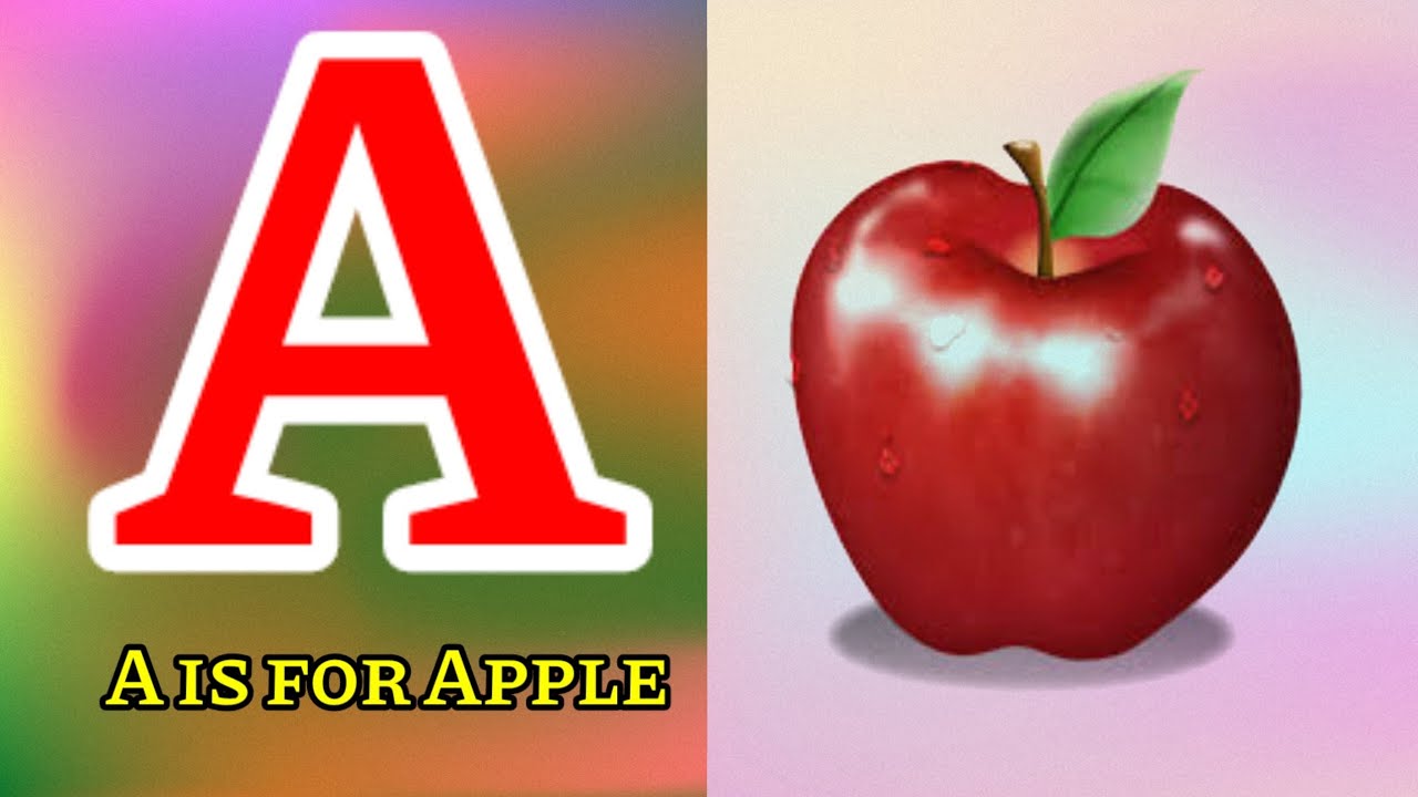 A Is For Apple B For BALL Alphabets ABCD Kids Songs Phonics Songs 