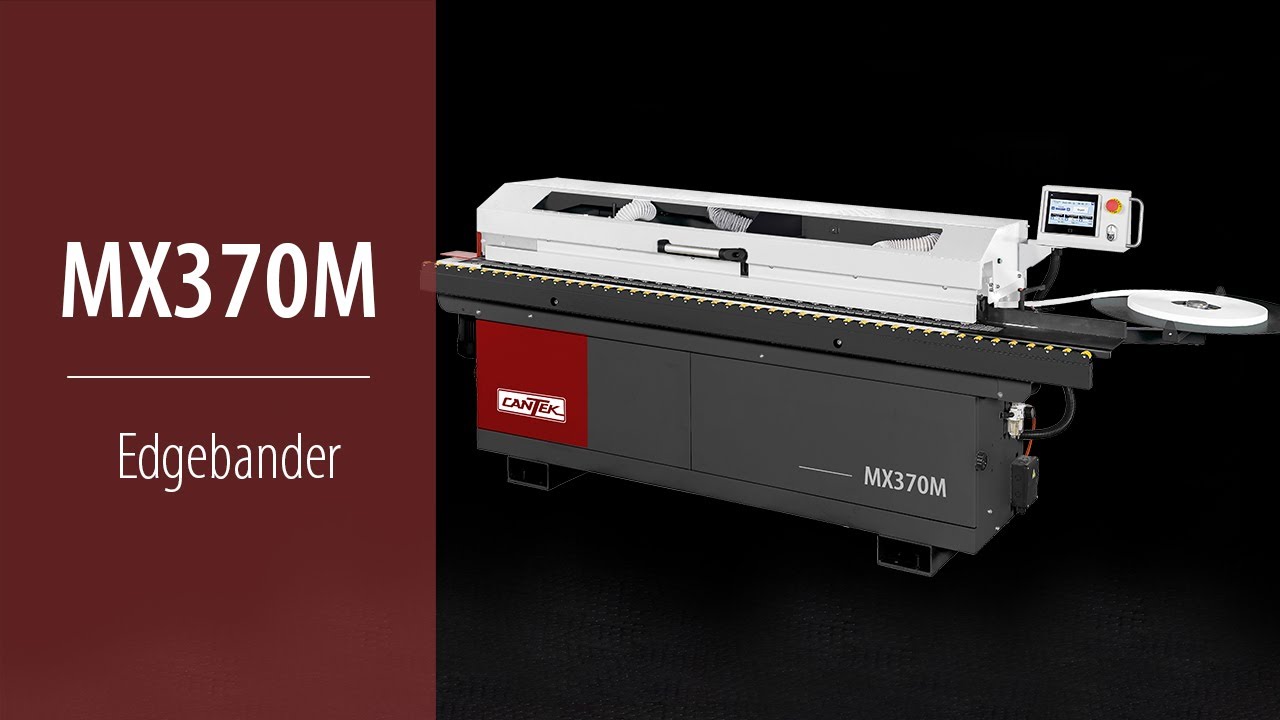 Cantek MX370M (3PH) Automatic Edgebander 0.4mm & 3mm Edge Tape