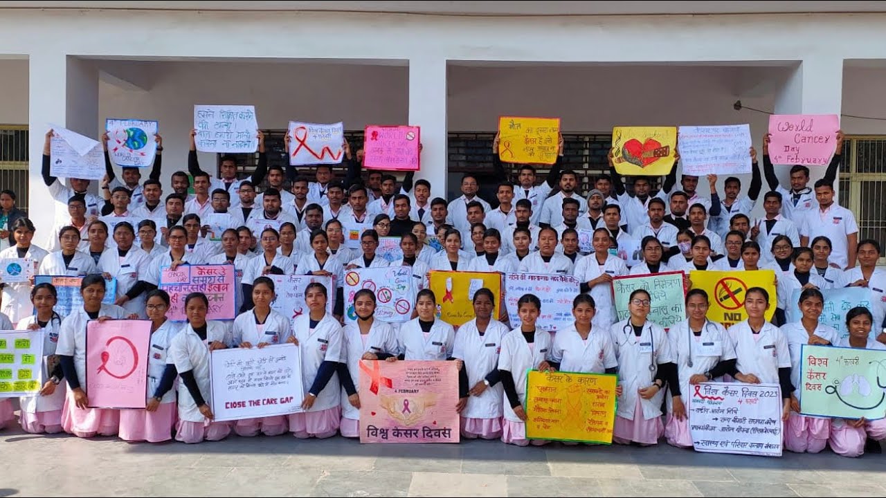 KGMU Nursing Students Presenting Skit On World Cancer Day ⚕️