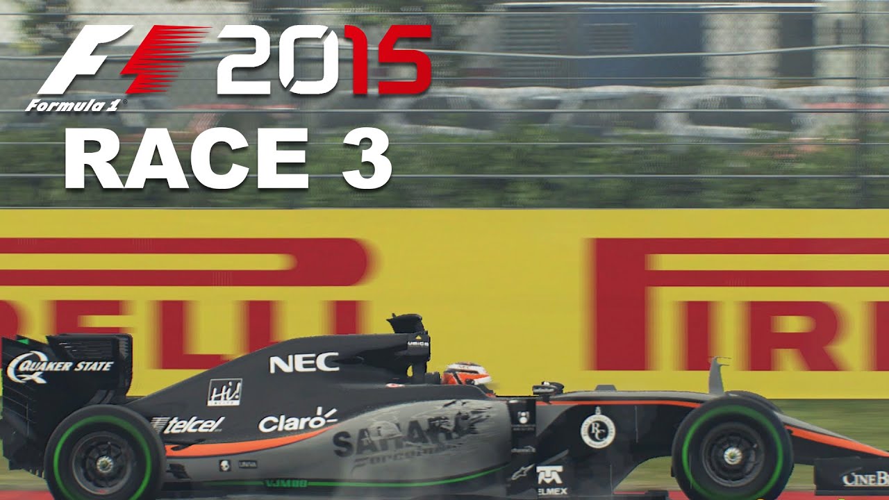F1 2015 - CAREER MODE PART 3 - China - THE KING OF LATE BRAKING