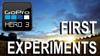 First experiments with my Gopro