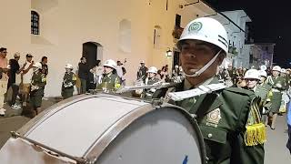 Banda de la Policía Metropolitana de Popayán, Viernes Santo 2024.