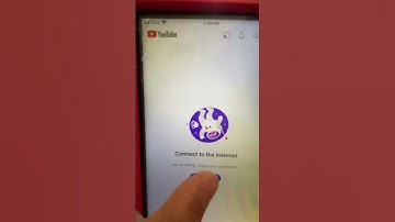 Connect to the internet your offline check your connection