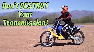 How To Shift A 2-Stroke Dirt Bike Without Killing The Engine