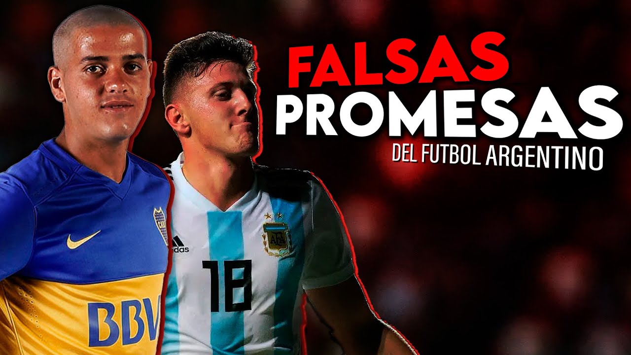 PROMESAS del fútbol ARGENTINO que DECEPCIONARON