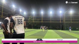 Zobiya XI vs Mj Design | MJ Premier League 2(League Matches) | Live - Pune The Dugout Turf