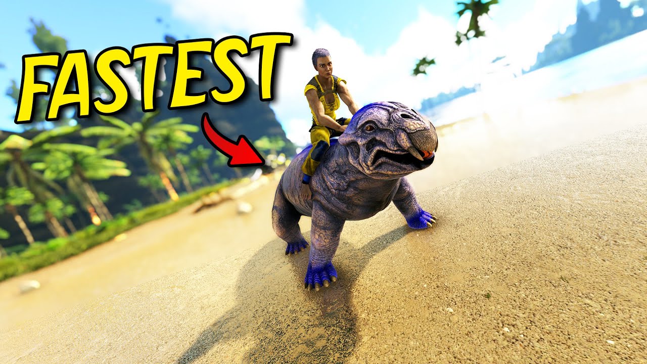 THE FASTEST LYSTROSAURUS IN THE WORLD! / ARK PUGNACIA AND PARADOS MODDED EP 2