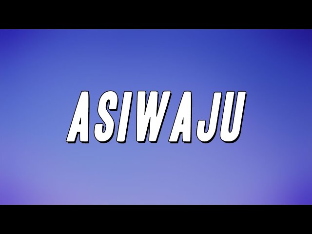 Ruger - Asiwaju (Lyrics) class=