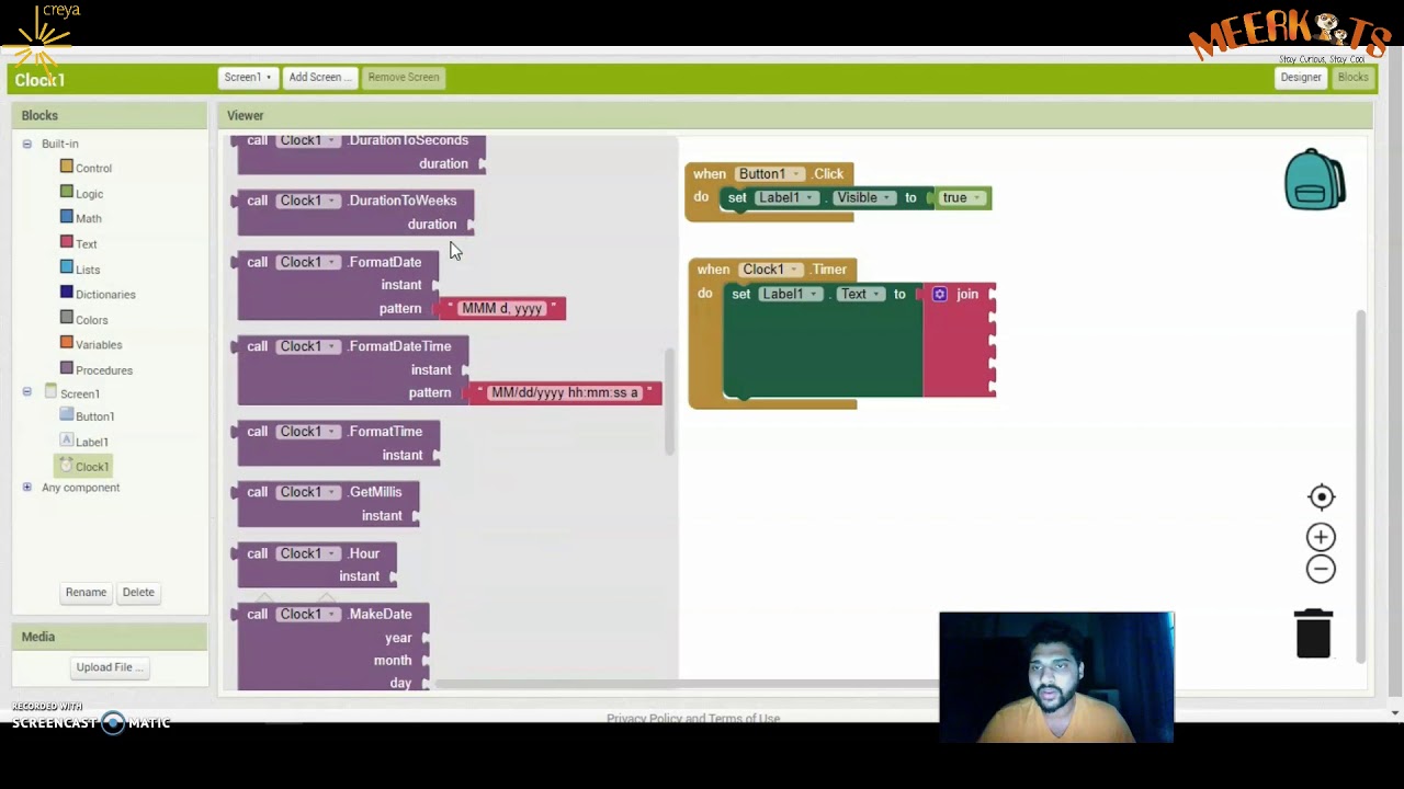 Developing a Clock Application YouTube