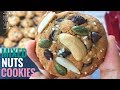 คุกกี้ธัญพืช  สูตรกรอบนอก นุ่มใน| How to make mixed nuts cookies recipe
