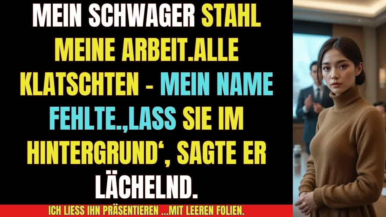 ✅ „Er präsentierte meine Arbeit als seine eigene – ich ließ ihn vor allen scheitern“