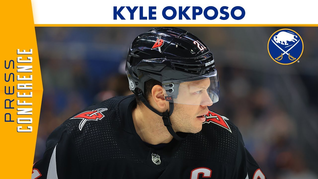 Sabres captain Kyle Okposo shares emotional message of family finding out  he is staying in Buffalo