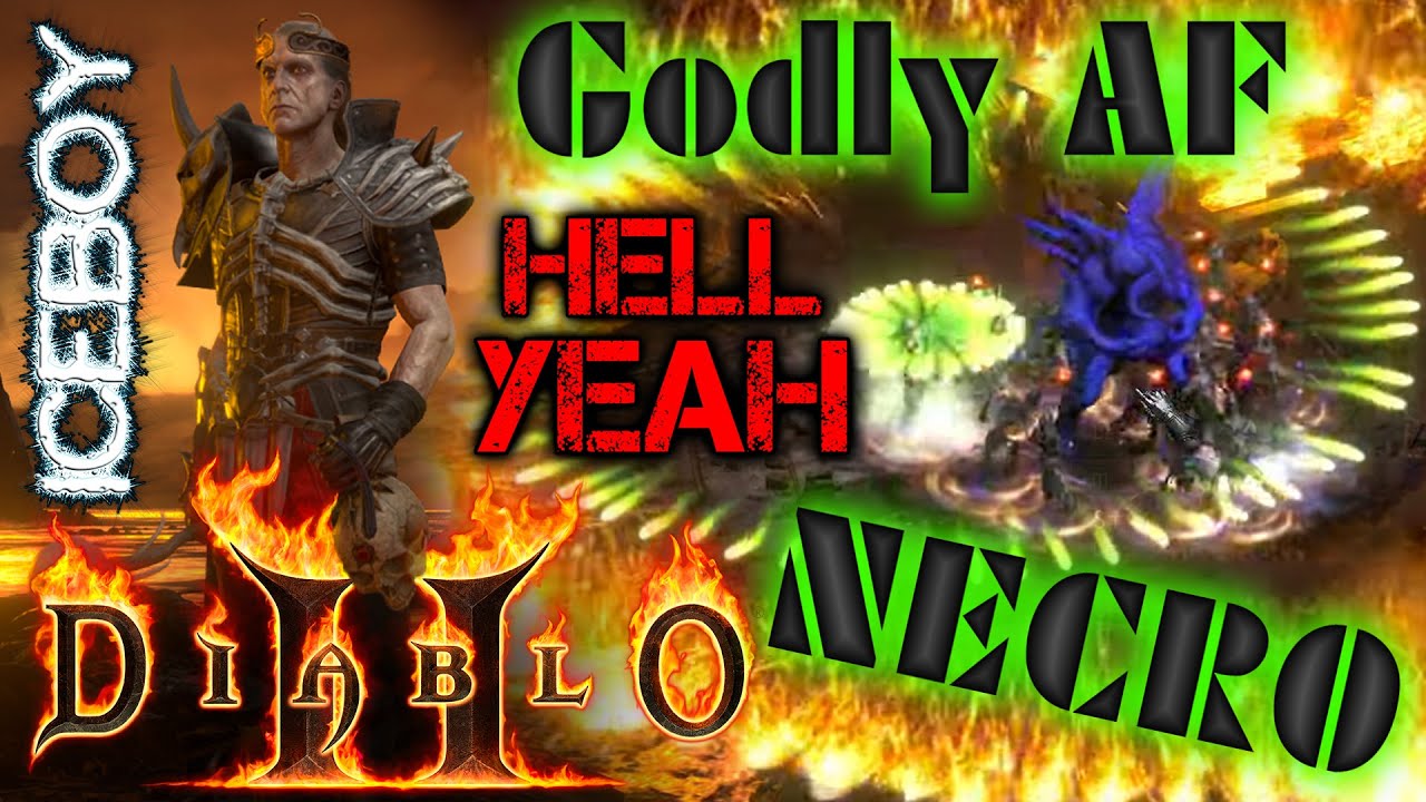 Diablo 2 Resurrected The BEST End Game Build Ever? (Poison Nova Necro