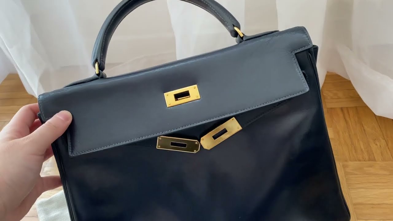 Vintage Hermes Kelly 28 Box Leather Review