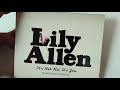 Lily allen  its not me its you   cd  dvd special edition unboxing