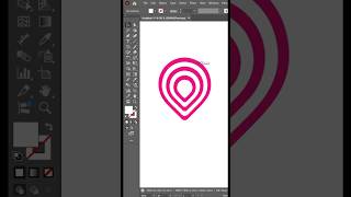 Adobe Illustrator 2026: How to Design a Modern Pin / Location Logo | Easy Vector Tutorial