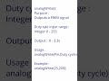 analogWrite() Explained in 13 Seconds ⚡ Arduino PWM Made Easy #arduino #arduinoproject #esp32