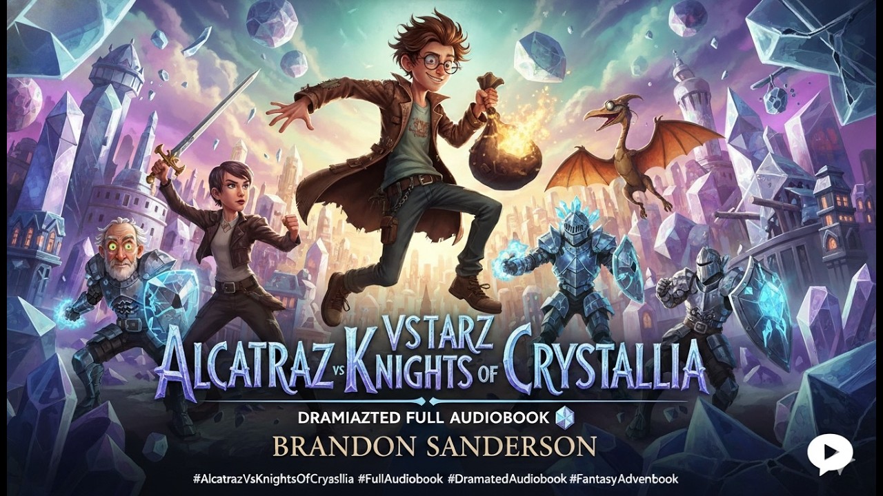 Alcatraz vs the Knights of Crystallia | Dramatized Full Audiobook | Book 3 | Fantasy Adventure Humor