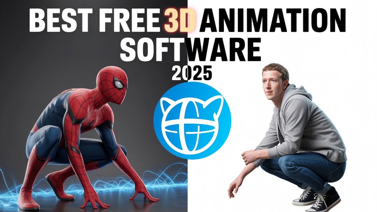 The Best FREE 3D ANIMATION SOFTWARE in 2025 - YouTube
