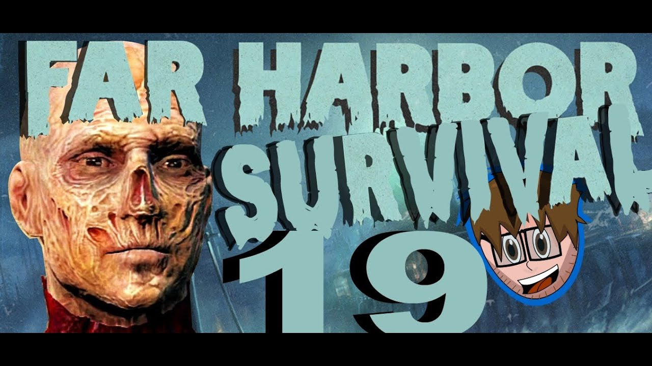 Fallout 4 Far Harbor Survival Ghoul Build Let's Play Roleplay a Child