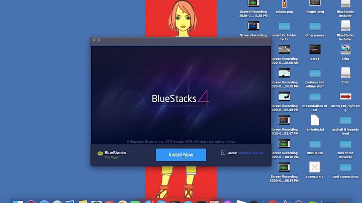 Bluestack và nox trên mac