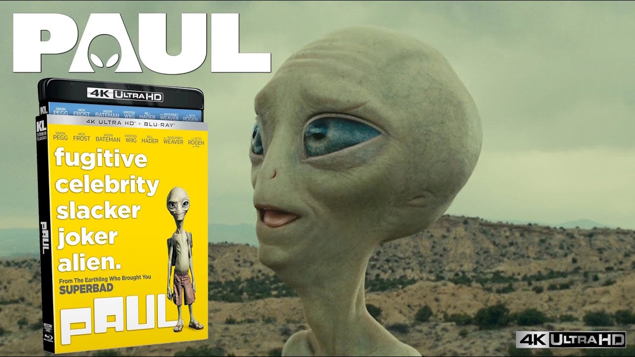 Paul [Kino Lorber 4K UHD & Blu-ray] From Simon Pegg and Nick Frost 
