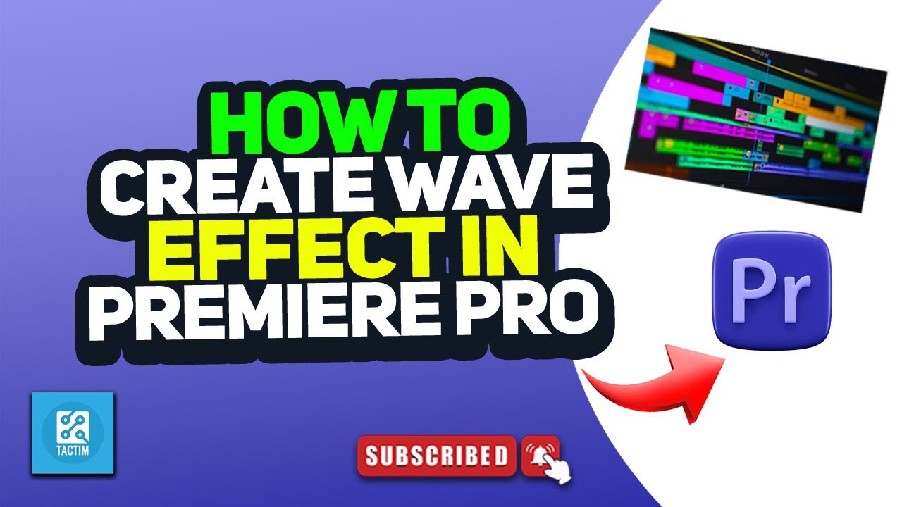How to create wave effect in premiere pro 2025 - YouTube