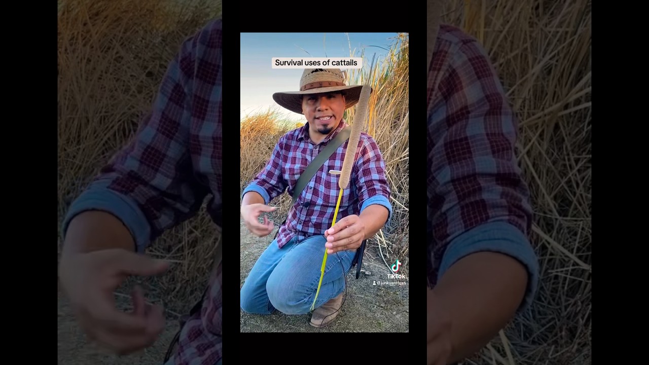 Survival Uses Of Wild Corndogs (Cattails)  