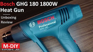 Bosch GHG 180 1800W Heat Gun (Unboxing Review)