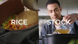 Salmon Rainbow Rice Bowl with the Good to Go Multi-Cooker | Russell Hobbs
